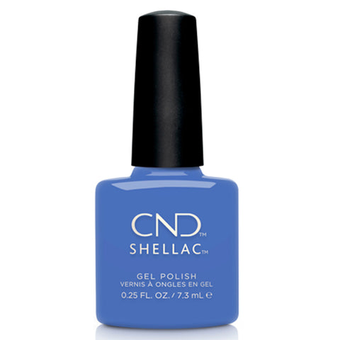 CND Shellac - Motley Blue 0.25 oz