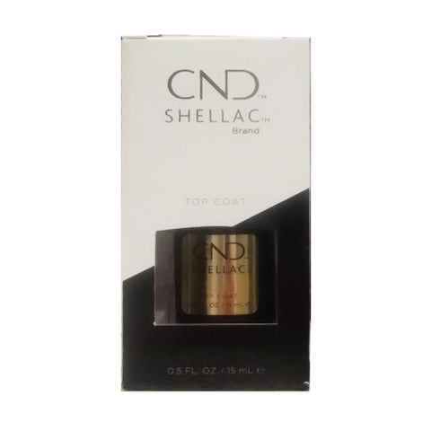 CND Shellac - Top Coat 0.5 oz - Milky Beauty