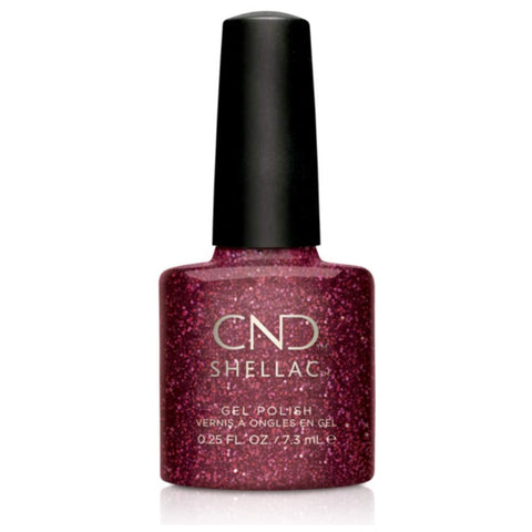 CND Shellac - Garnet Glamour 0.25 oz - Milky Beauty