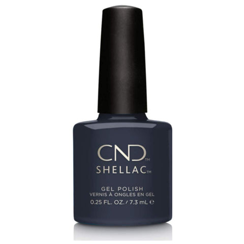 CND Shellac - Indigo Frock 0.25 oz - Milky Beauty