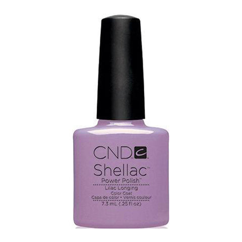 CND Shellac - Lilac Longing 0.25 oz - Milky Beauty