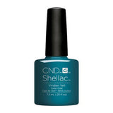 CND Shellac - Viridian Veil 0.25 oz - Milky Beauty