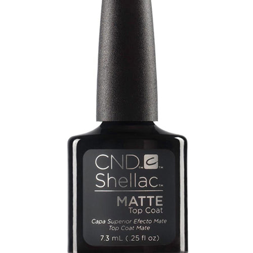 CND Shellac - Matte Top Coat 0.25 oz - Milky Beauty