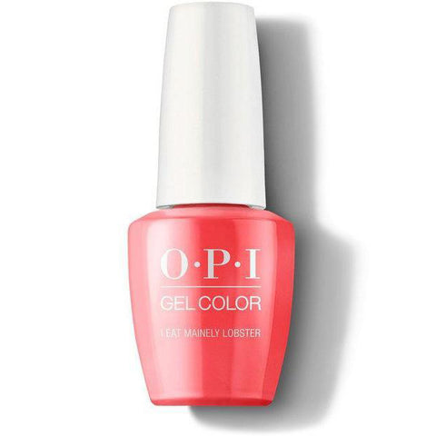 OPI Gel Color - I Eat Mainely Lobster 0.5 oz - GCT30