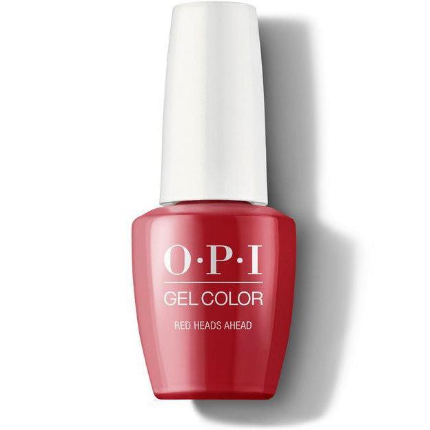 OPI Gel Color - Red Heads Ahead 0.5 oz - GCU13 - Milky Beauty