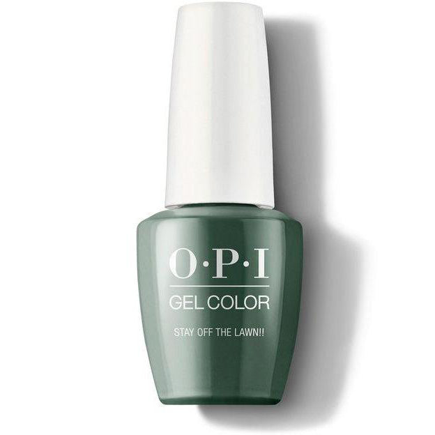 OPI Gel Color - Stay Off the Lawn!! 0.5 oz - GCW54