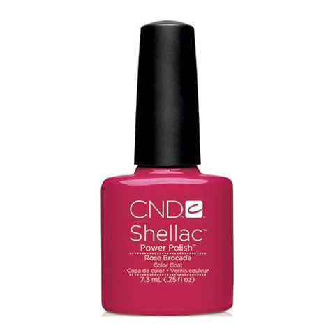 CND Shellac - Rose Brocade 0.25 oz - Milky Beauty