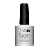 CND Shellac - Silver Chrome 0.25 oz - Milky Beauty