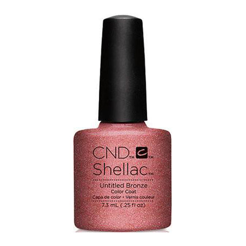 CND Shellac - Untitled Bronze 0.25 oz - Milky Beauty