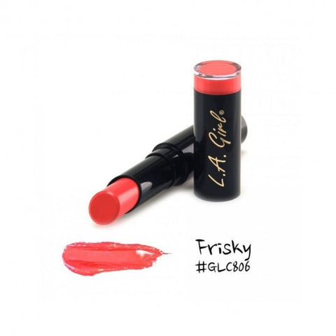 LA Girl Matte Flat Velvet Lipstick-GLC806	Frisky - Milky Beauty