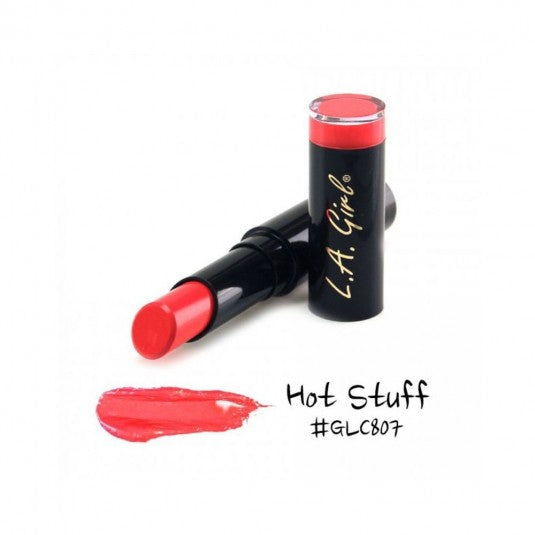 LA Girl Matte Flat Velvet Lipstick-GLC807	Hot Stuff - Milky Beauty