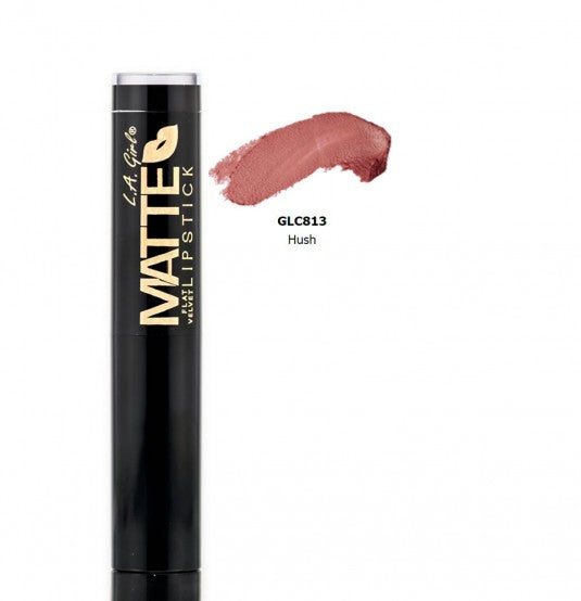LA Girl Matte Flat Velvet Lipstick-GLC813	Hush - Milky Beauty