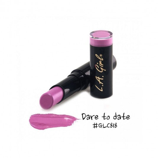 LA Girl Matte Flat Velvet Lipstick-GLC818	Dare to Date - Milky Beauty
