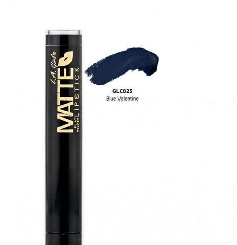 LA Girl Matte Flat Velvet Lipstick-GLC825	Blue Valentine - Milky Beauty