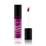Jordana Sweet Cream Matte Liquid Lip Color -10 Sugared Plum - Milky Beauty